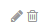  Pencil and Trashcan Icons